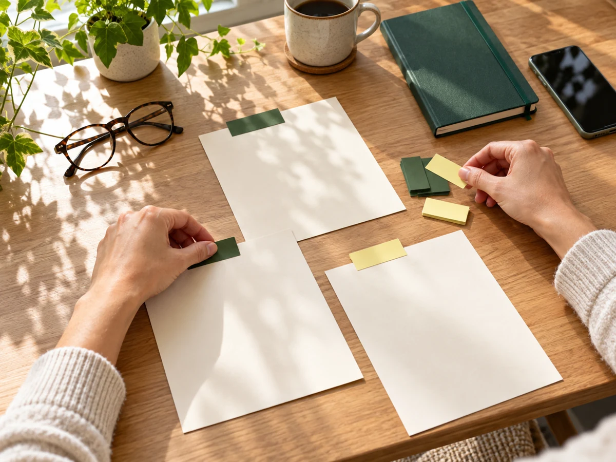 Des documents et des notes pour comparer les informations d’un service