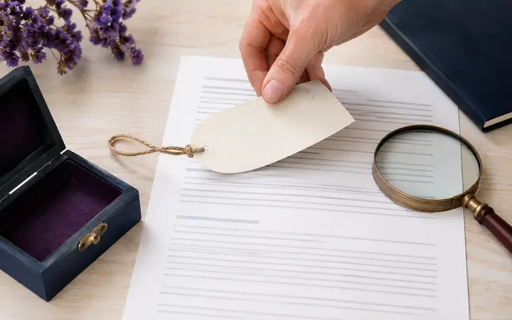 Étiquette de prix examinée pour comprendre les conditions d’une offre de voyance gratuite
